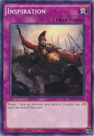Inspiration (Common) (BP03-EN232) - Battle Pack 3: Monster League 1st Edition