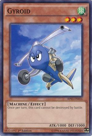 Gyroid (Common) (BP03-EN016) - Battle Pack 3: Monster League 1st Edition