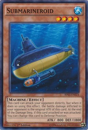Submarineroid (Common) (BP03-EN024) - Battle Pack 3: Monster League 1st Edition