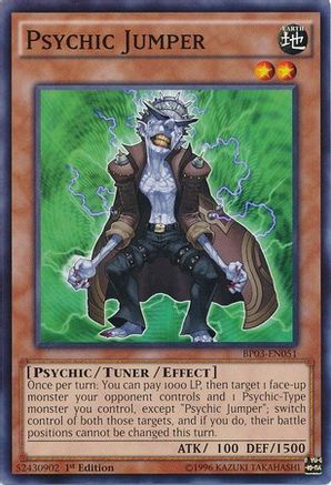 Psychic Jumper (Common) (BP03-EN051) - Battle Pack 3: Monster League 1st Edition