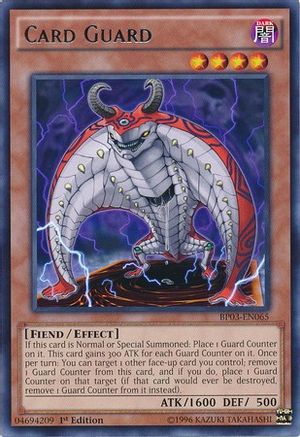 Card Guard (Rare) (BP03-EN065) - Battle Pack 3: Monster League 1st Edition