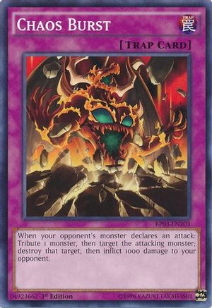 Chaos Burst (Common) (BP03-EN203) - Battle Pack 3: Monster League 1st Edition