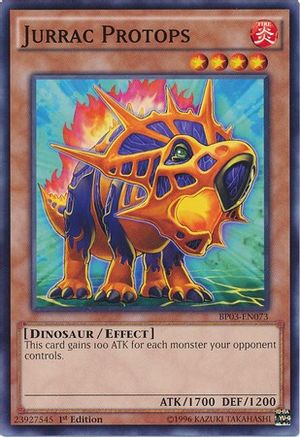 Jurrac Protops (Common) (BP03-EN073) - Battle Pack 3: Monster League 1st Edition