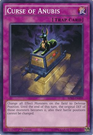 Curse of Anubis (Common) (BP03-EN199) - Battle Pack 3: Monster League 1st Edition