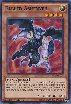 Fabled Ashenveil (Common) (BP03-EN079) - Battle Pack 3: Monster League 1st Edition