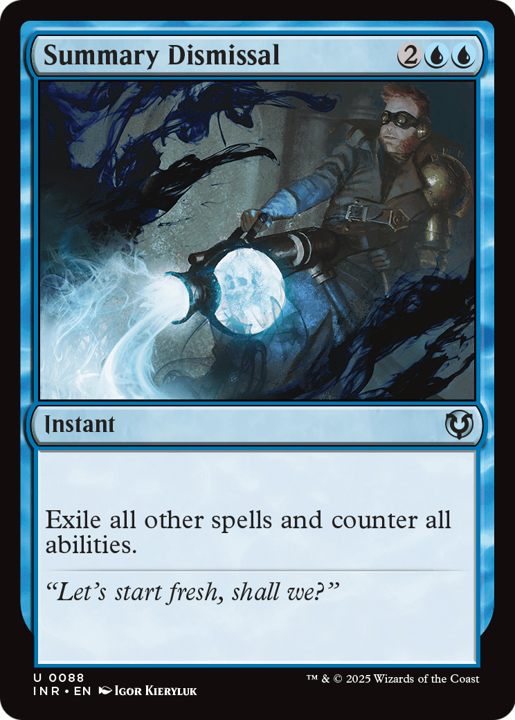 Summary Dismissal (INR-088) [Innistrad Remastered]