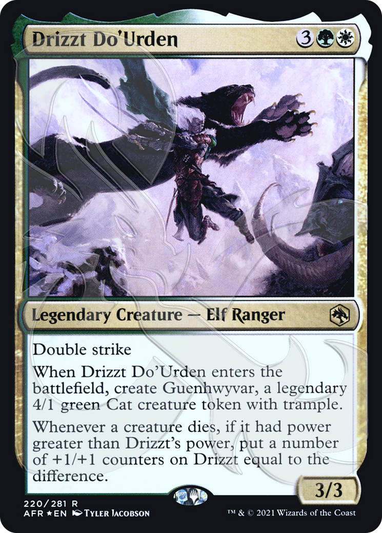 Drizzt Do'Urden (AFR&-220) [Adventures in the Forgotten Realms Promos] Foil