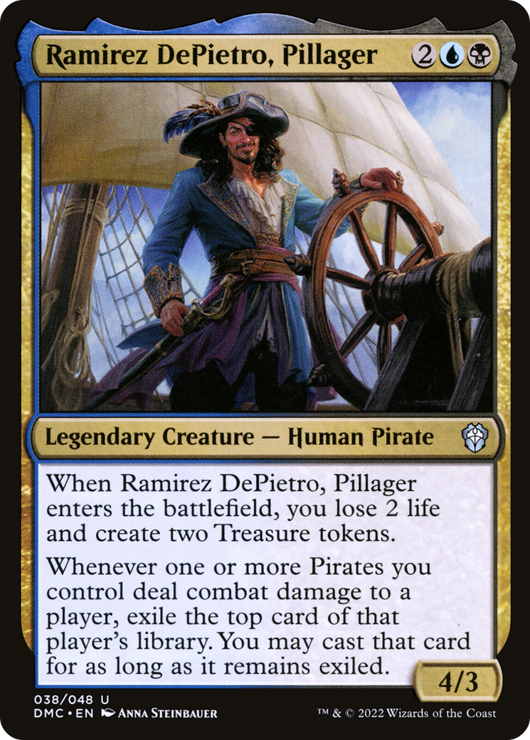Ramirez DePietro, Pillager (DMC-038) [Dominaria United Commander] Foil