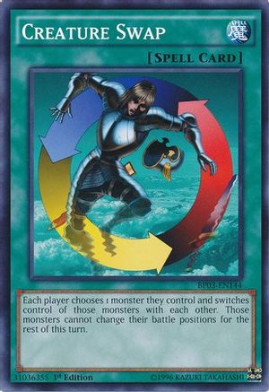 Creature Swap (Common) (BP03-EN144) - Battle Pack 3: Monster League 1st Edition