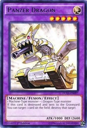 Panzer Dragon (Rare) (DUEA-EN097) - Duelist Alliance 1st Edition