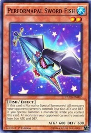 Performapal Sword Fish (Common) (DUEA-EN007) - Duelist Alliance Unlimited