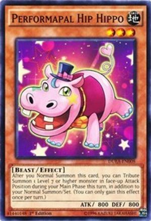 Performapal Hip Hippo (Common) (DUEA-EN008) - Duelist Alliance Unlimited