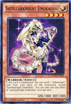 Satellarknight Unukalhai (Common) (DUEA-EN022) - Duelist Alliance 1st Edition