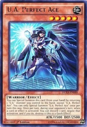 U.A. Perfect Ace (Rare) (DUEA-EN088) - Duelist Alliance 1st Edition