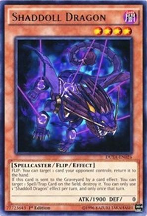 Shaddoll Dragon (Rare) (DUEA-EN026) - Duelist Alliance 1st Edition