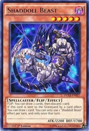 Shaddoll Beast (Rare) (DUEA-EN027) - Duelist Alliance Unlimited
