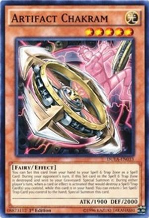 Artifact Chakram (Common) (DUEA-EN033) - Duelist Alliance Unlimited