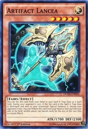 Artifact Lancea (Common) (DUEA-EN034) - Duelist Alliance 1st Edition