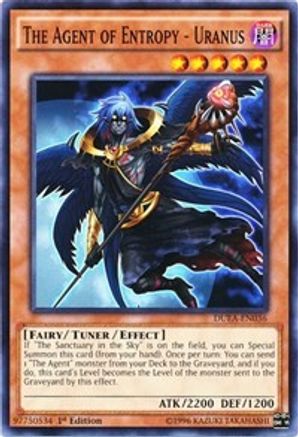 The Agent of Entropy - Uranus (Common) (DUEA-EN036) - Duelist Alliance 1st Edition