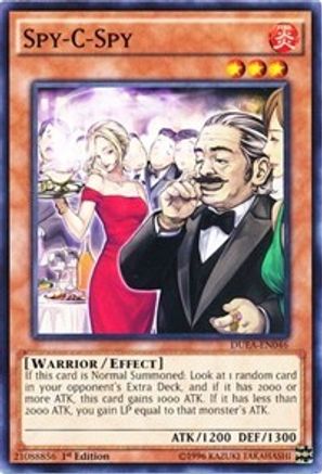 Spy-C-Spy (Common) (DUEA-EN046) - Duelist Alliance 1st Edition