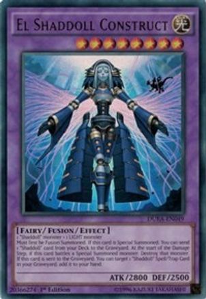 El Shaddoll Construct (Ultra Rare) (DUEA-EN049) - Duelist Alliance 1st Edition