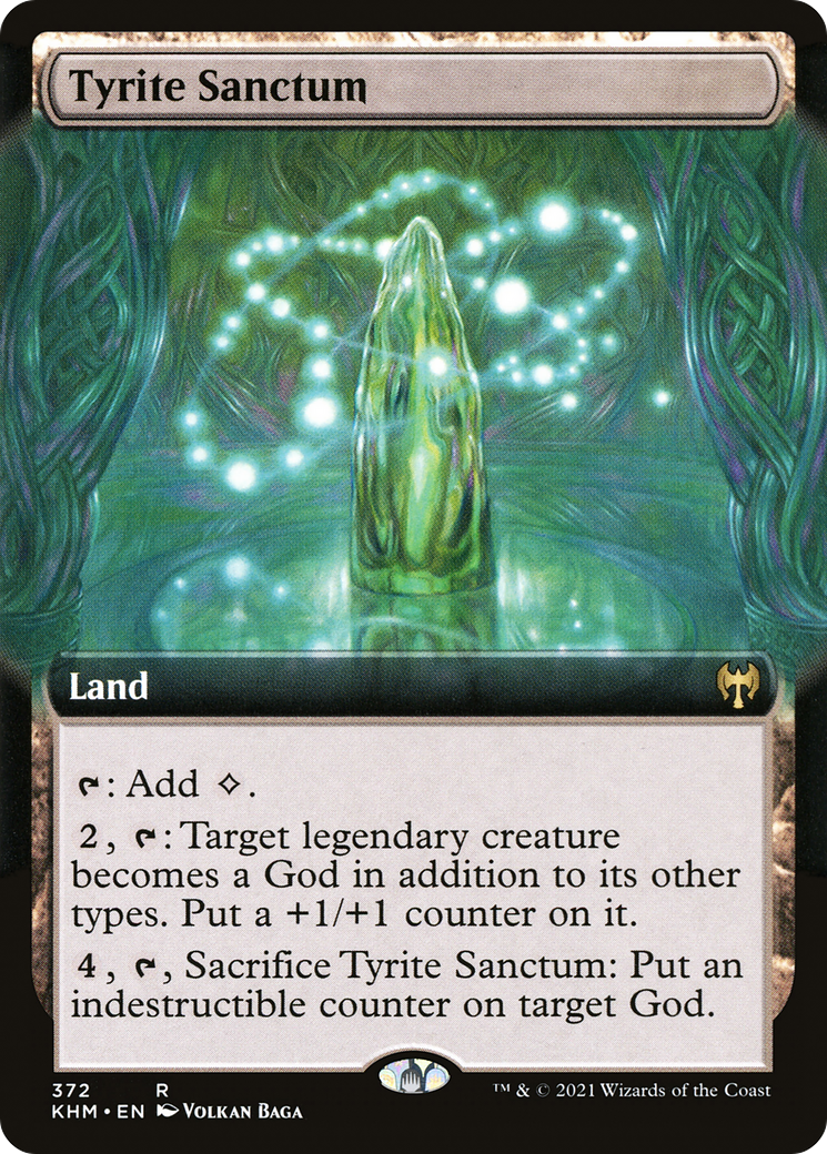 Tyrite Sanctum (Extended Art) (KHM-372) [Kaldheim] Foil
