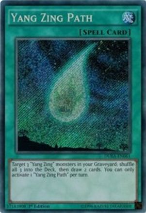 Yang Zing Path (Secret Rare) (DUEA-EN061) - Duelist Alliance Unlimited