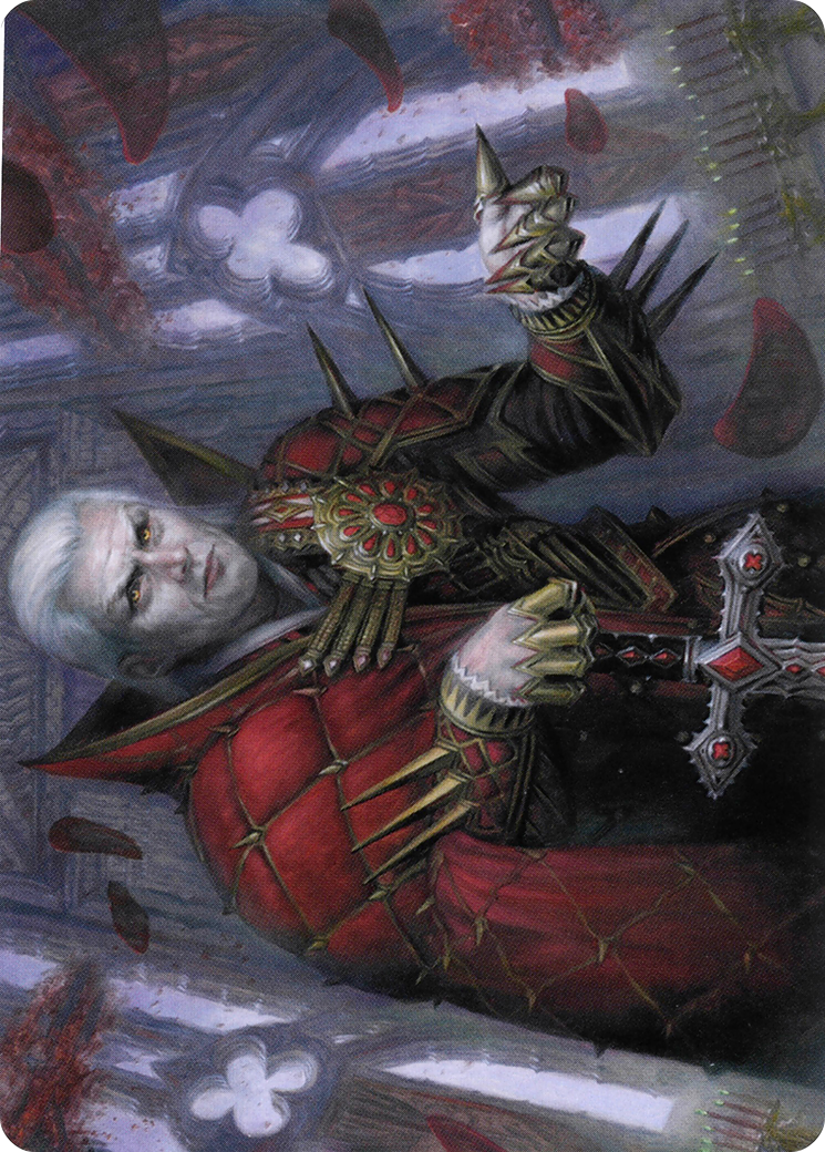 Edgar, Charmed Groom // Edgar, Charmed Groom (AVOW-059) (Borderless) [Crimson Vow Art Series] Foil