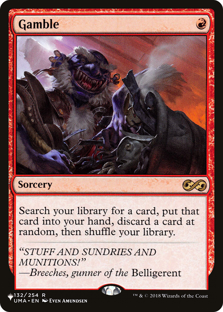 Gamble (LIST-132) [The List]