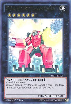 Gauntlet Launcher (Ultra Rare) (MP14-EN025) - 2014 Mega-Tins Mega Pack 1st Edition