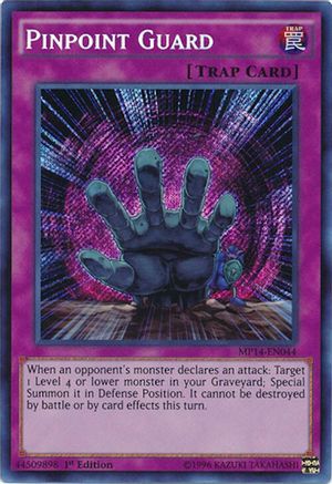 Pinpoint Guard (Secret Rare) (MP14-EN044) - 2014 Mega-Tins Mega Pack Unlimited