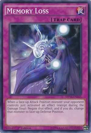 Memory Loss (Common) (MP14-EN045) - 2014 Mega-Tins Mega Pack 1st Edition