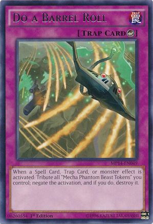 Do a Barrel Roll (Rare) (MP14-EN049) - 2014 Mega-Tins Mega Pack Unlimited