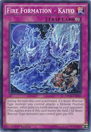 Fire Formation - Kaiyo (Common) (MP14-EN050) - 2014 Mega-Tins Mega Pack 1st Edition