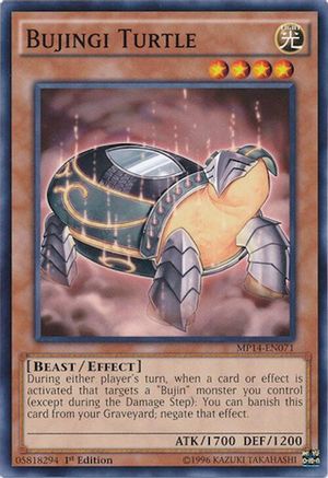 Bujingi Turtle (Common) (MP14-EN071) - 2014 Mega-Tins Mega Pack 1st Edition