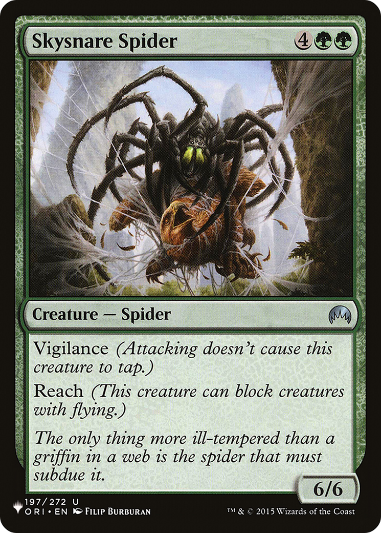 Skysnare Spider (LIST-197/272) [The List]