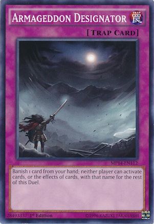 Armageddon Designator (Common) (MP14-EN112) - 2014 Mega-Tins Mega Pack Unlimited
