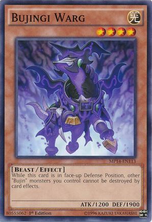 Bujingi Warg (Common) (MP14-EN113) - 2014 Mega-Tins Mega Pack Unlimited