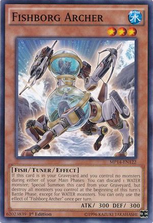 Fishborg Archer (Common) (MP14-EN122) - 2014 Mega-Tins Mega Pack Unlimited