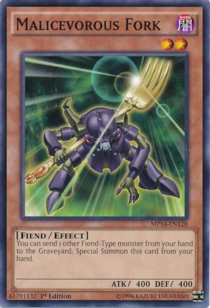 Malicevorous Fork (Common) (MP14-EN128) - 2014 Mega-Tins Mega Pack Unlimited