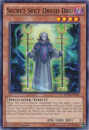 Secret Sect Druid Dru (Common) (MP14-EN133) - 2014 Mega-Tins Mega Pack Unlimited