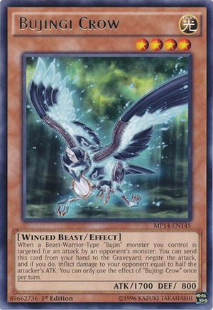 Bujingi Crow (Rare) (MP14-EN145) - 2014 Mega-Tins Mega Pack 1st Edition