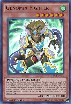 Genomix Fighter (Ultra Rare) (MP14-EN156) - 2014 Mega-Tins Mega Pack Unlimited