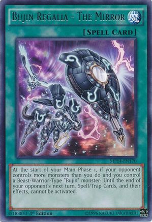Bujin Regalia - The Mirror (Rare) (MP14-EN170) - 2014 Mega-Tins Mega Pack Unlimited
