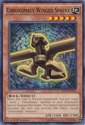 Chronomaly Winged Sphinx (Common) (MP14-EN191) - 2014 Mega-Tins Mega Pack 1st Edition