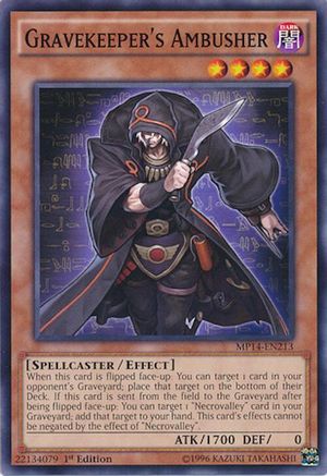 Gravekeeper's Ambusher (Common) (MP14-EN213) - 2014 Mega-Tins Mega Pack 1st Edition