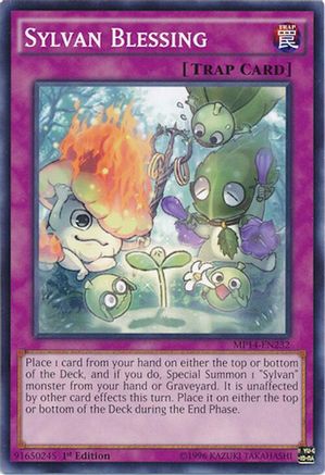Sylvan Blessing (Common) (MP14-EN232) - 2014 Mega-Tins Mega Pack 1st Edition