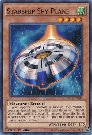 Starship Spy Plane (Common) (MP14-EN247) - 2014 Mega-Tins Mega Pack Unlimited