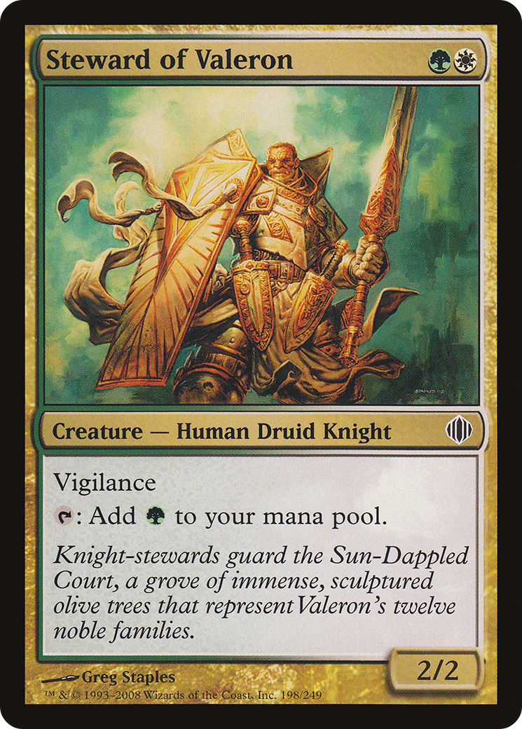 Steward of Valeron (ALA-198) [Shards of Alara] Foil