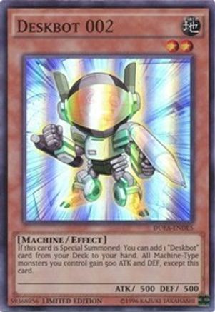 Deskbot 002 (Super Rare) (DUEA-ENDE5) - Duelist Alliance: Deluxe Edition Limited